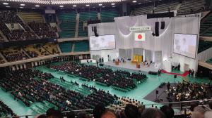 式典の様子