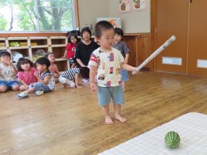 すいか割り