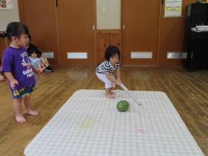 すいか割り