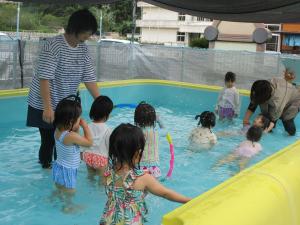 水遊び
