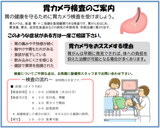 胃カメラ検査