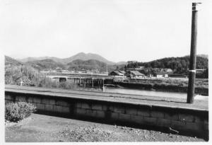 松丸駅から大門橋にかけて