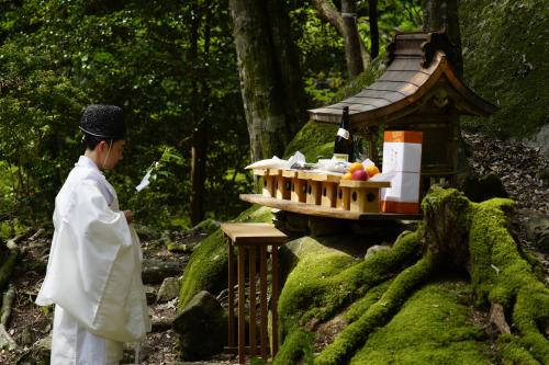 神事の様子