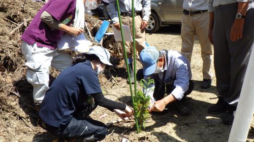 松野町林業研究グループ　現地研修