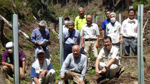 松野町林業研究グループ　現地研修