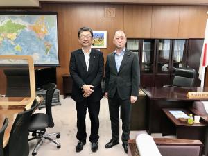 宮崎雅夫農林水産大臣政務官と意見交換