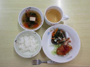 給食の様子