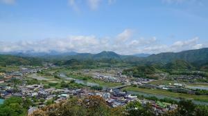 河後森城からの展望①