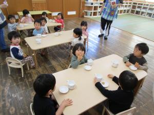 朝のおやつタイム