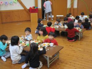 お別れ給食