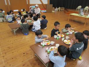 お別れ給食