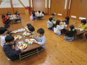 お別れ給食