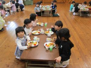 お別れ給食