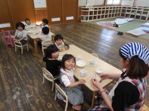 給食の様子