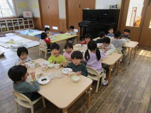 給食の様子