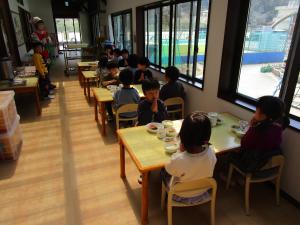 給食の様子