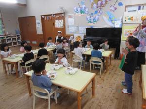 給食の様子