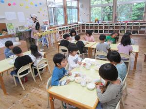 給食の様子