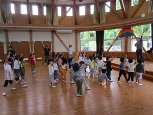 踊りの練習