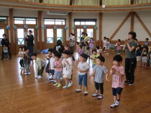 運動会の練習
