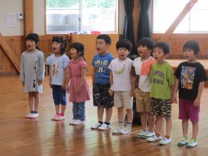 運動会の練習