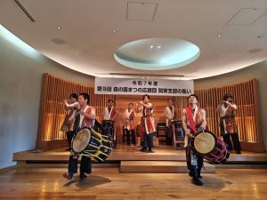 鬼城太鼓も演奏を披露