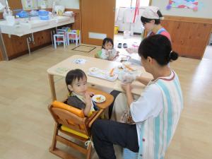 給食の様子