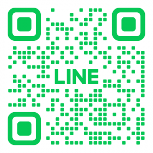 公式LINEアカウントのQRコード