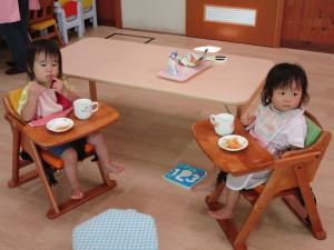 朝のおやつタイム