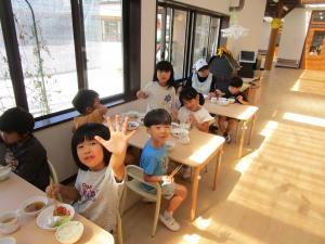 給食の様子