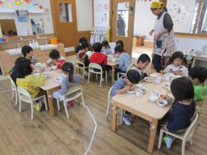 給食の様子