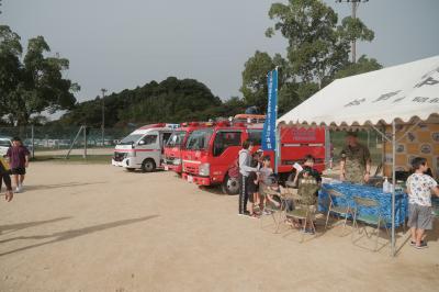 防災フェアの様子