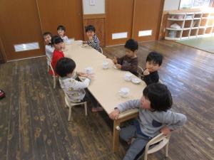 朝のおやつタイム