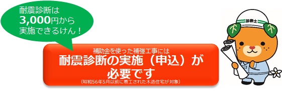 3，000円から診断できます